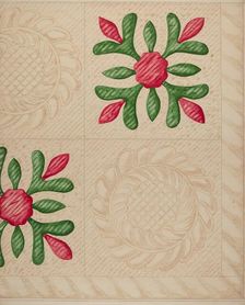 Quilt, c. 1937. Creator: Katherine Hastings