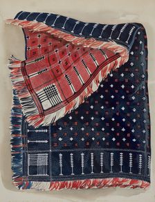 Quilt, c. 1937. Creator: Lillian Causey