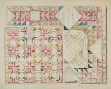 Quilt, c. 1937. Creator: Magnus S. Fossum