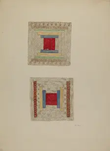 Quilt, c. 1938. Creator: Eva Wilson