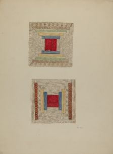 Quilt, c. 1938. Creator: Eva Wilson