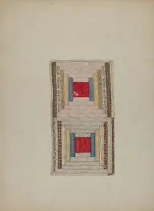 Quilt, c. 1938. Creator: Eva Wilson