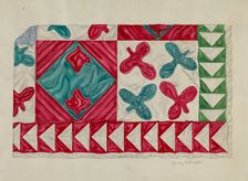Quilt, c. 1938. Creator: LeRoy Robinson