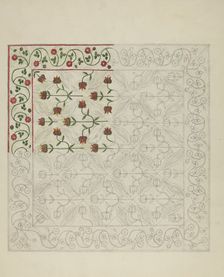 Quilt, c. 1939. Creator: Alice Cosgrove