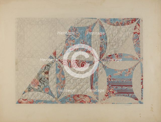 Quilt, c. 1939. Creator: Douglas Campbell.