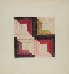 Quilt, c. 1939. Creator: Ralph M. Lewis