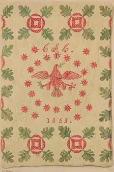 Quilt, c. 1941. Creator: Edith Magnette