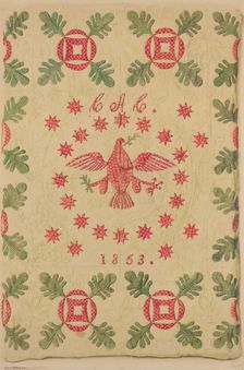 Quilt, c. 1941. Creator: Edith Magnette