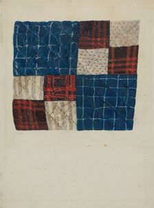 Quilt Square, 1935/1942. Creator: J Dilla