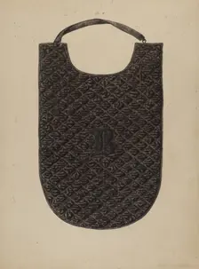 Quilted Chest Protection, c. 1940. Creator: Mary Fitzgerald