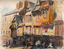 Quimper c1908. Artist: William Henry Charlton