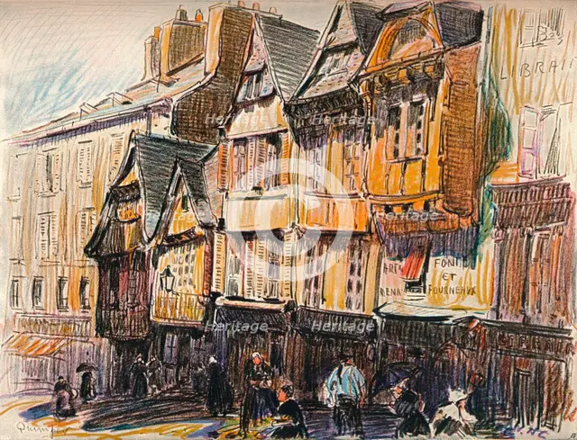 'Quimper', c1908. Artist: William Henry Charlton.
