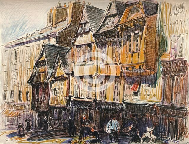 'Quimper', c1908. Artist: William Henry Charlton.