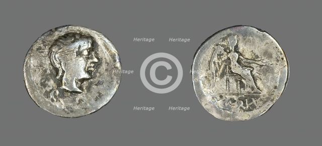 Quinarius (Coin) Depicting Liberty, 101 BCE. Creator: Unknown.