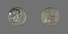 Quinarius (Coin) Depicting Liberty, 89 BCE. Creator: Unknown
