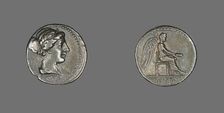 Quinarius (Coin) Depicting Liberty, 89 BCE. Creator: Unknown