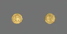 Quinarius (Coin) Portraying Emperor Arcadius, 393 (Spring)-394 (6 September). Creator: Unknown