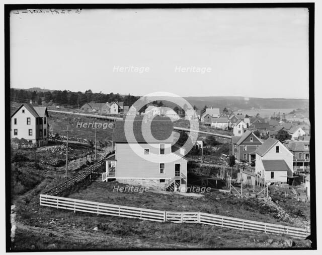 Quincy Hill and Hancock, Mich., between 1900 and 1906. Creator: Unknown.