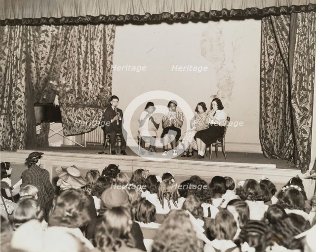 Quintet recital, Prospect Plaza Center, 1935 - 1943. Creator: Unknown.