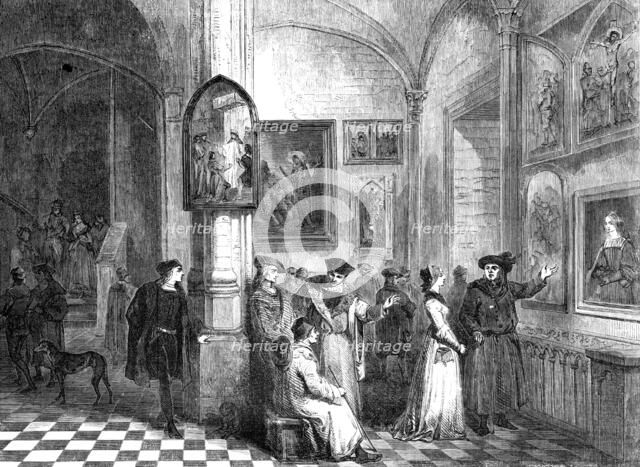 Quintin Metsys, The Blacksmith of Antwerp - the Portrait, 1857. Creator: Cheetham.