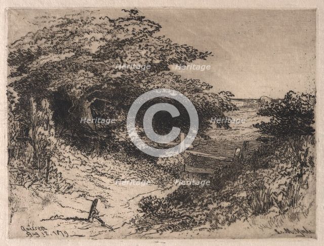 Quissett, Barnstable County, Massachusetts, 1879. Creator: Leroy Milton Yale (American, 1841-1906).