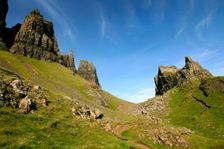 Quiraing, Isle of Skye, Highland, Scotland. Creator: Peter Thompson