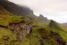 Quiraing, Isle of Skye, Highland, Scotland. Creator: Peter Thompson