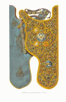Quiver. From the Antiquities of the Russian State, 1849-1853. Creator: Solntsev, Fyodor Grigoryevich (1801-1892)