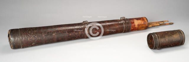 Quiver in Mideastern Manner with Associated Arrows, Venice, c. 1800. Creator: Unknown.