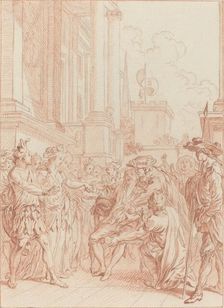 Quoi donc, les vrais Chrétiens auraient tant de vertu. Creator: Hubert Francois Gravelot