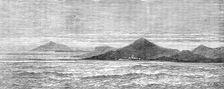 Quoin Point, Cape Agulhas, South Africa, near which the mail steam-ship Teuton was wrecked, 1881. Creator: Unknown