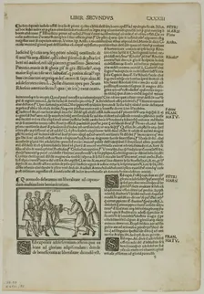 Quomodo debeamus uti liberalitate ad captandam multitudinis beniuolentiam (How We...1937. Creators: Unknown, Max Geisberg, Marcus Tullius Cicero