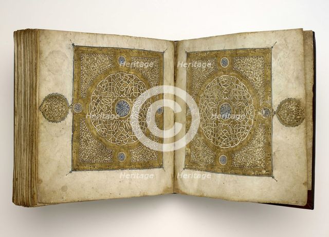 Qur'an Manuscript in Maghribi script, 1318. Artist: Anonymous master  
