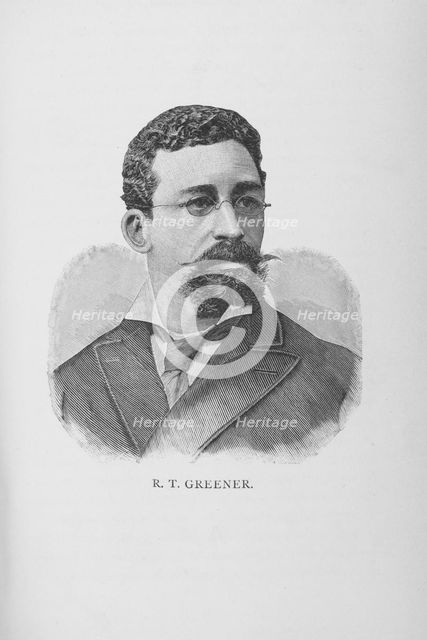 R. T. Greener, 1887. Creator: Unknown.