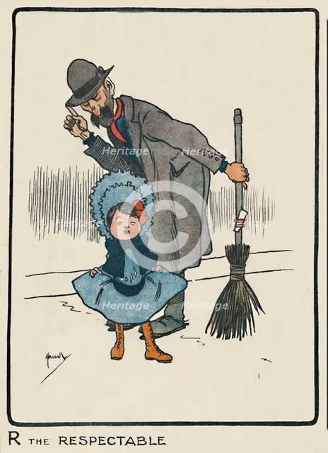 'R the Respectable', 1903. Artist: John Hassall.