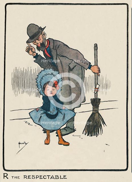 'R the Respectable', 1903. Artist: John Hassall.