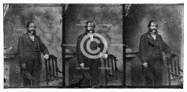 R. Wallack sic, Mayor of Wash., ca. 1860-1865. Creator: Unknown.