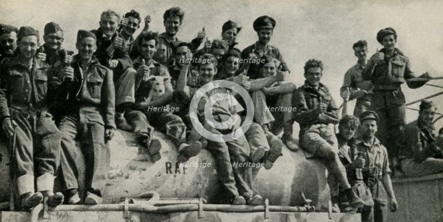'R.A.F. Ground Crews: Tripolitania', c1942-1943, (1945). Creator: Unknown.