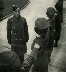 R.A.F. Sergeant Drills Airwomen c1943. Creator: Cecil Beaton