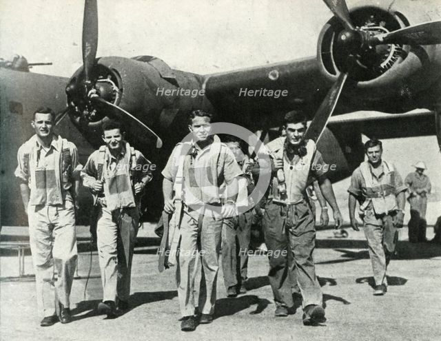 'R.A.F. rendezvous, c1942-1943, (1945). Creator: Unknown.