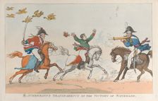R. Ackermann's Transparency on the Victory of Waterloo, June 1, 1815., June 1, 1815. Creator: Thomas Rowlandson