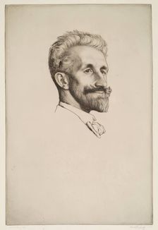 R.B. Cunninghame Graham, 1898. Creator: William Strang