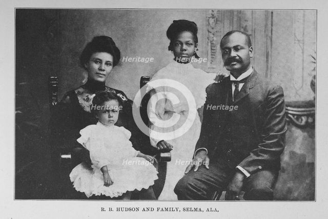 R. B. Hudson and family, Selma, Ala., 1907. Creator: Unknown.