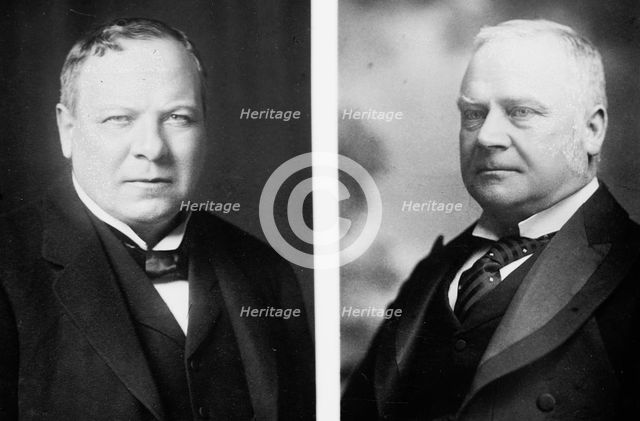 R.B. Haldane, War Sed'y in 1908, portrait bust, 1912. Creator: Bain News Service.