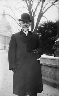 R. Bartholdt, of Missouri, standing near Capitol, Washington, DC, 1919. Creator: Bain News Service