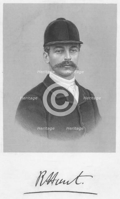 'R Hunt', 1893.  Creator: William Roffe.