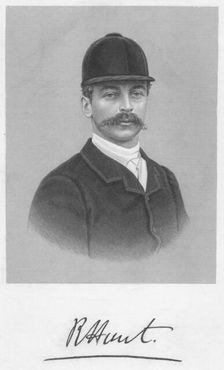 R Hunt 1893. Creator: William Roffe