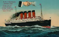 R.M.S. Mauretania. (Cunard Line) c1930s. Creator: Unknown