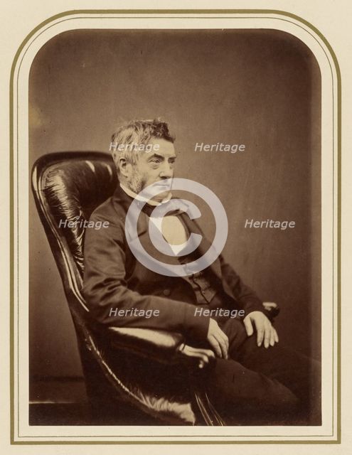 R.MacAndrew, FRS, 1855-1859. Creator: Maull & Polyblank.