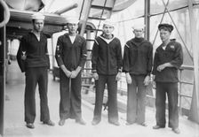 R.O. Jans, W.L. Hawk, N. Schwartz, B.D. Burnett, C.M. Guilman, between c1910 and c1915. Creator: Bain News Service